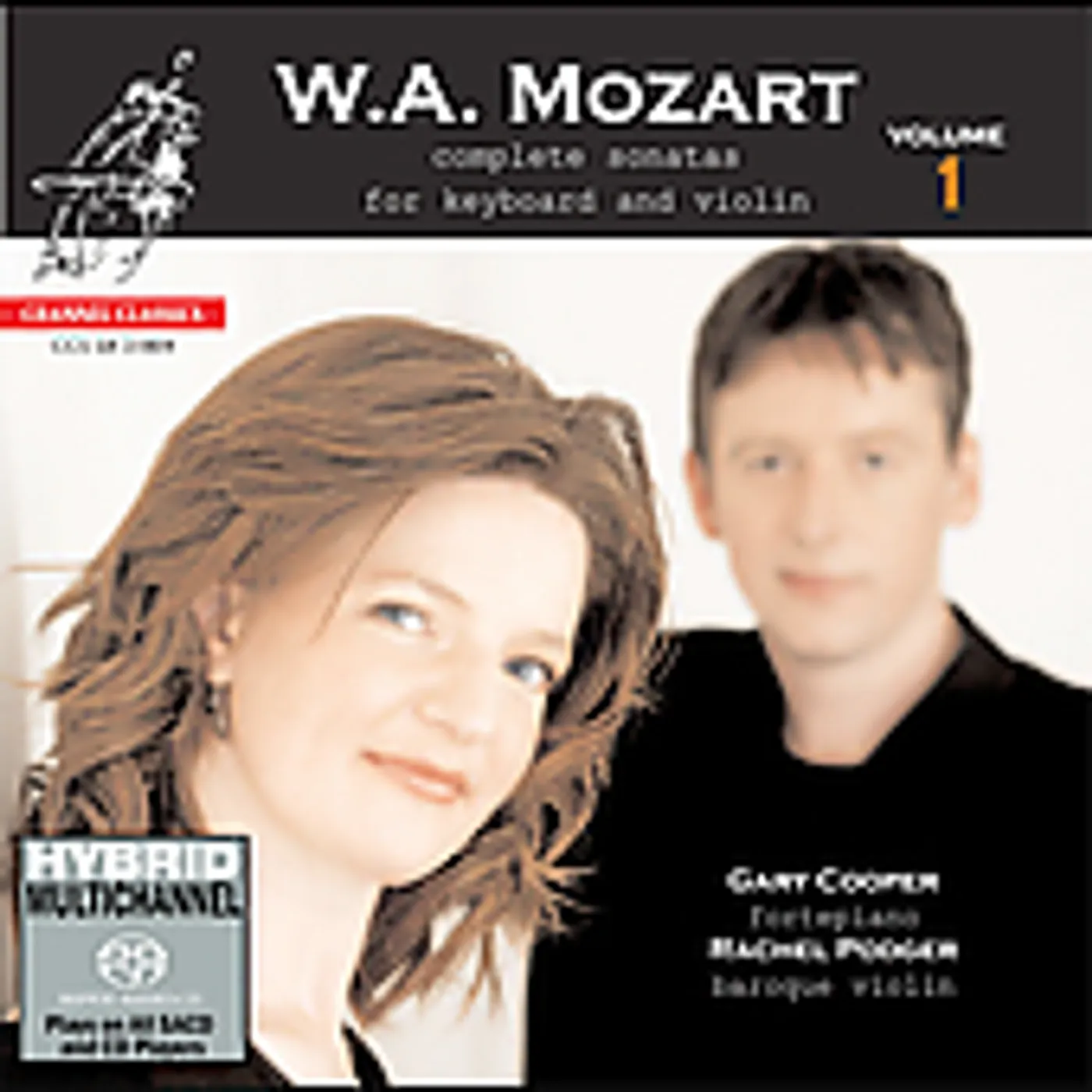 Mozart / Podger / Cooper VIOLIN SONATAS 1 Super Audio CD