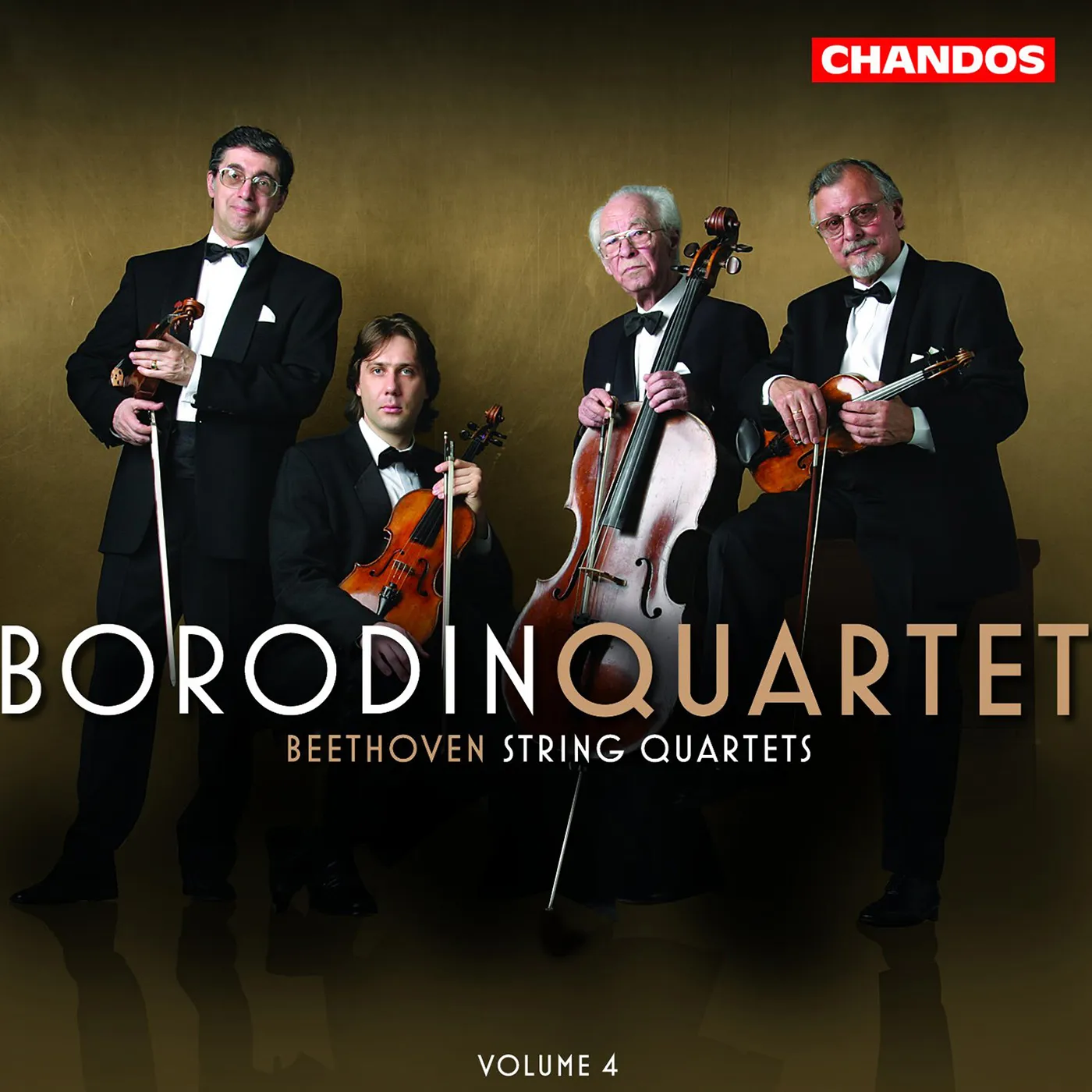 Beethoven / Borodin Quartet STRING QUARTETS 4 CD