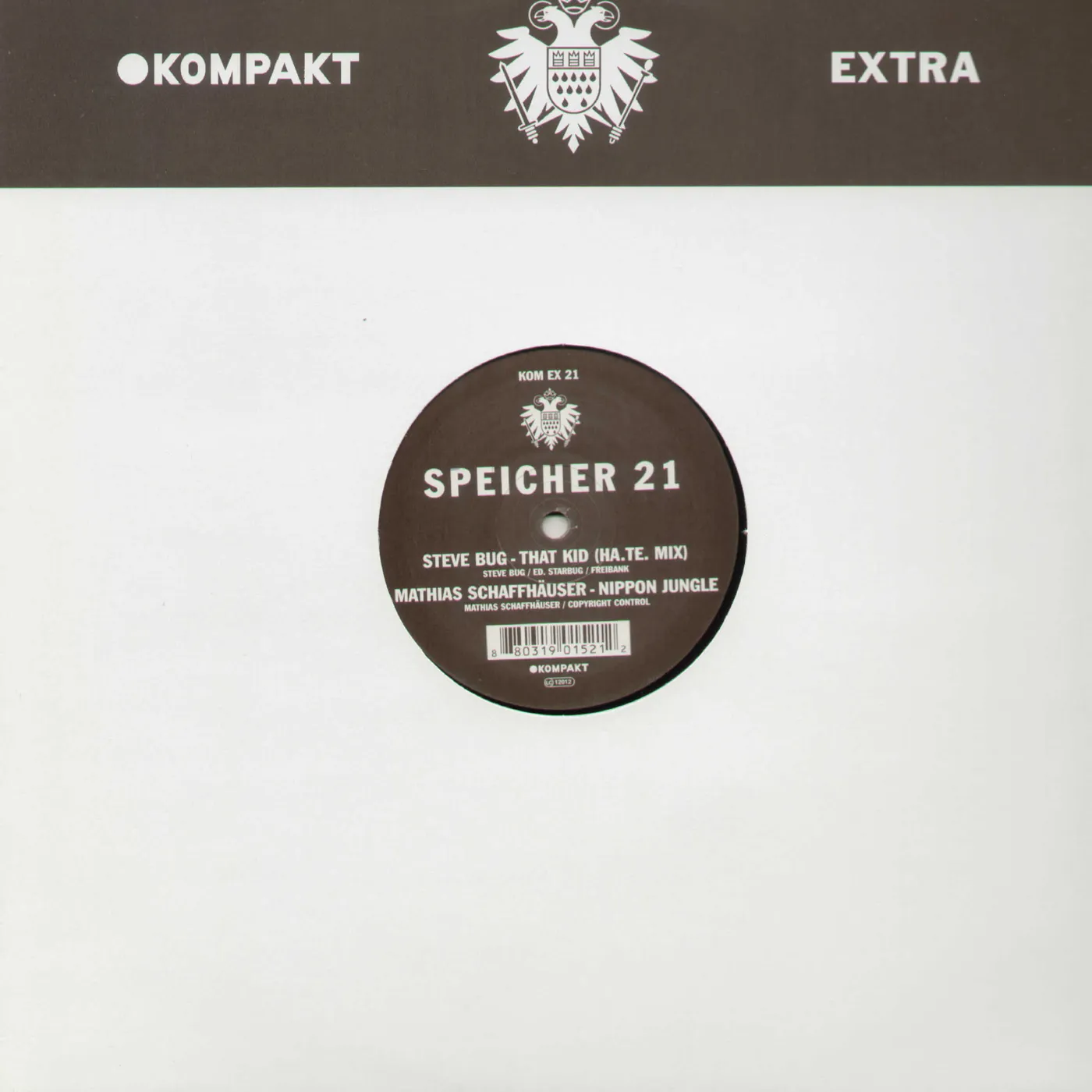 Mathias Schaffhäuser BUG Vinyl Record