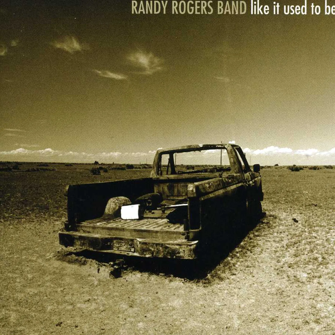 Randy Rogers LIKE IT USED TO BE CD