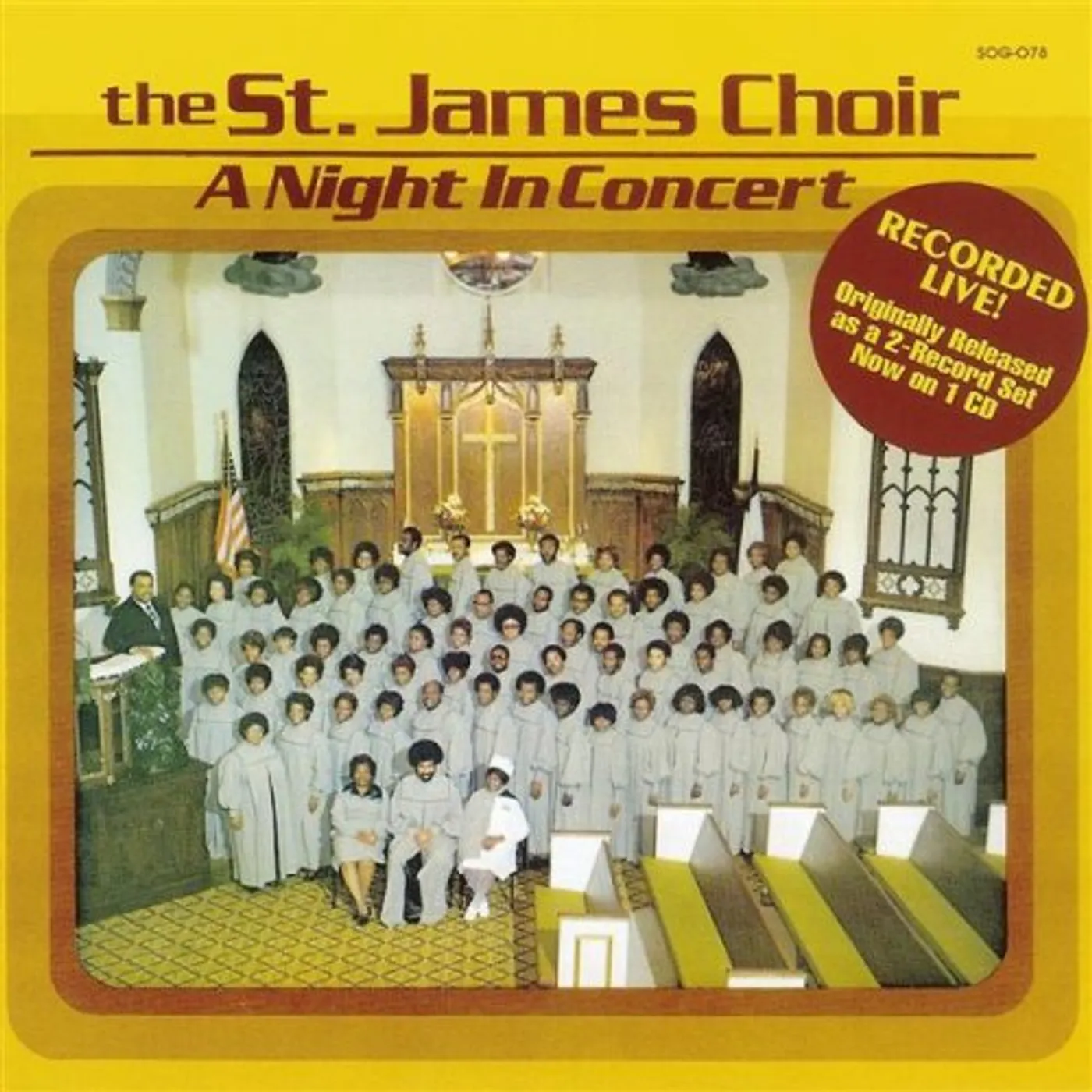 The St. James Choir NIGHT IN CONCERT CD