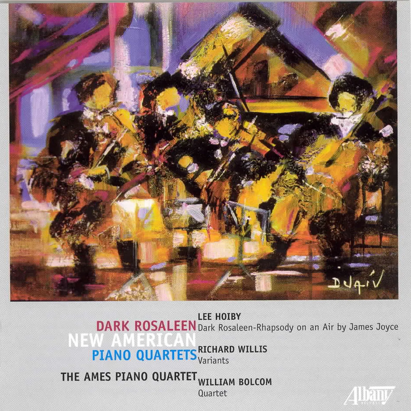 Ames Piano Quartet NEW AMERICAN PIANO QUARTETS CD