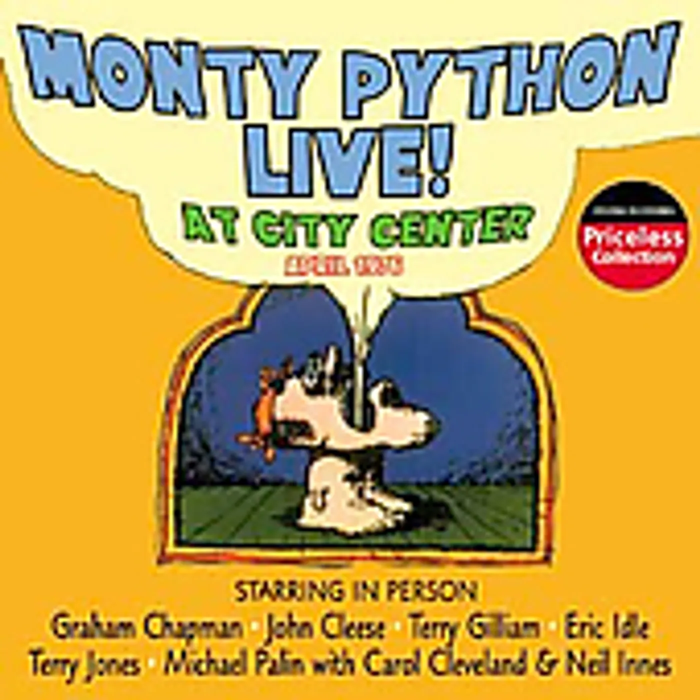 Monty Python LIVE AT CITY CENTER CD