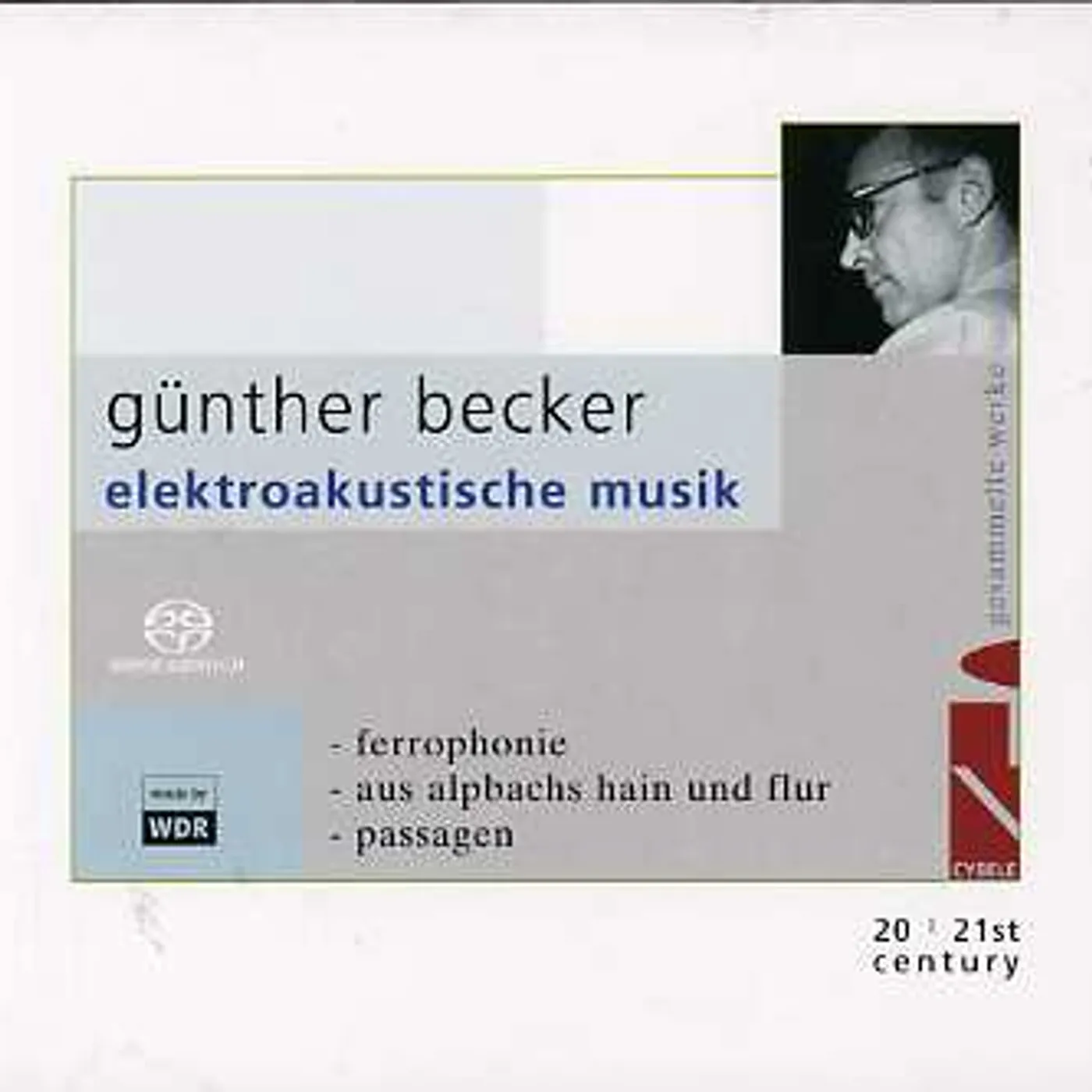 Becker ELECTROACOUSTIC MUSIC CD Super Audio CD