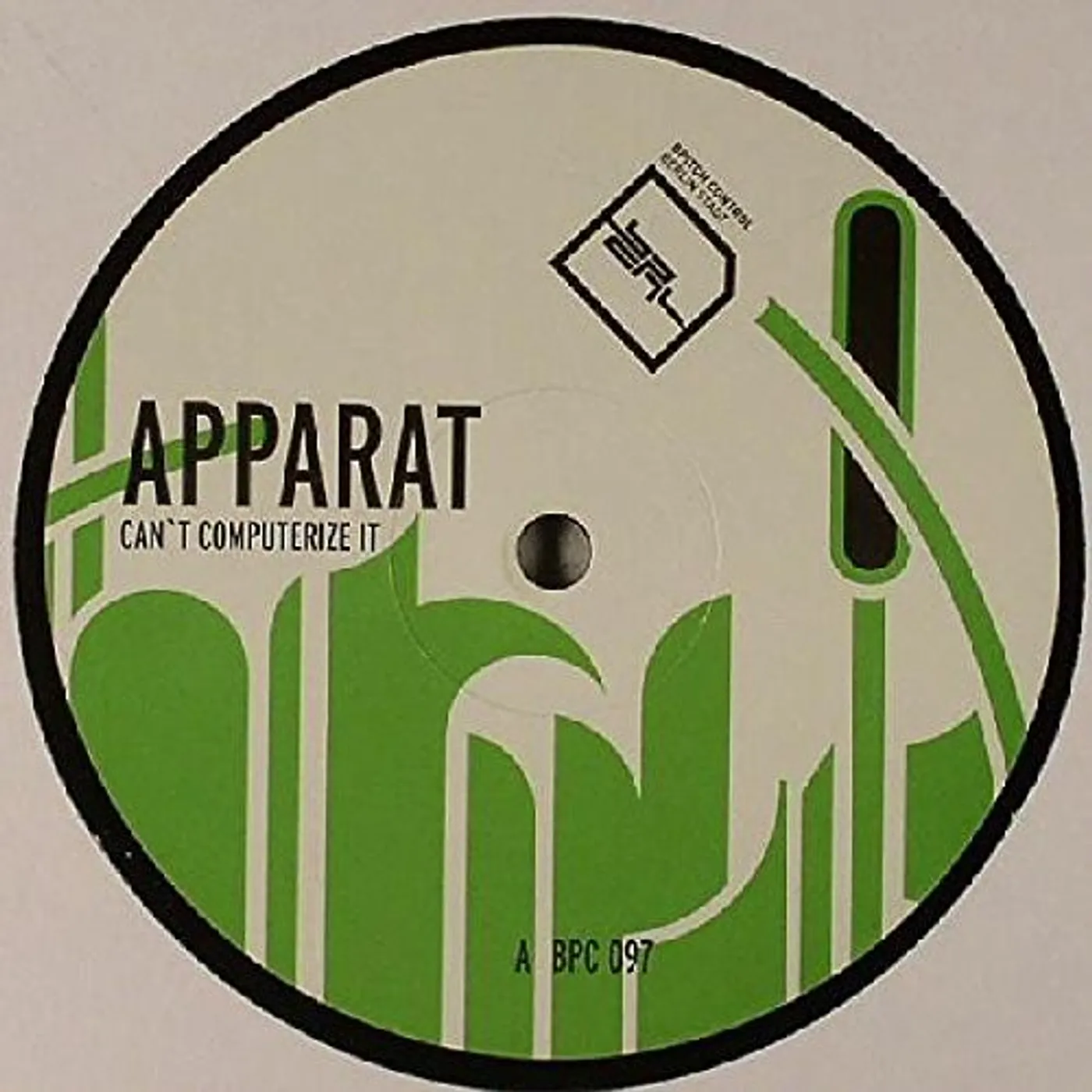 Apparat CANT COMPUTERIZE IT Vinyl Record