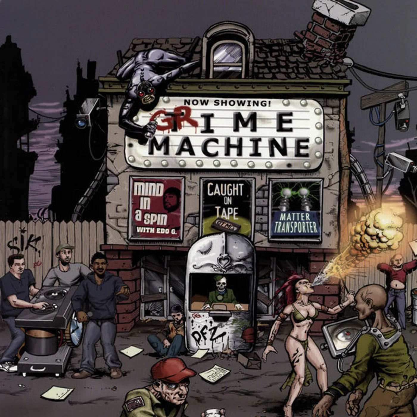 Time Machine GRIME MACHINE Vinyl Record