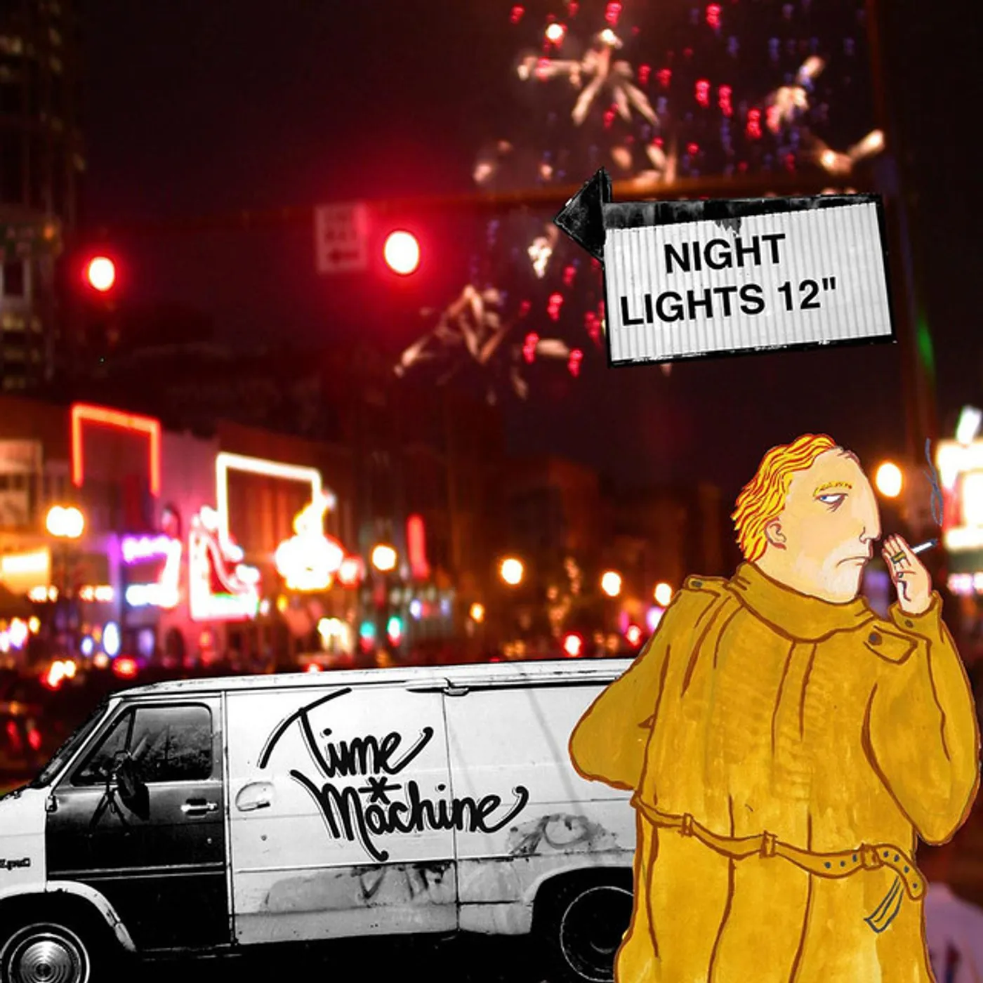 Time Machine NIGHT LIGHTS Vinyl Record