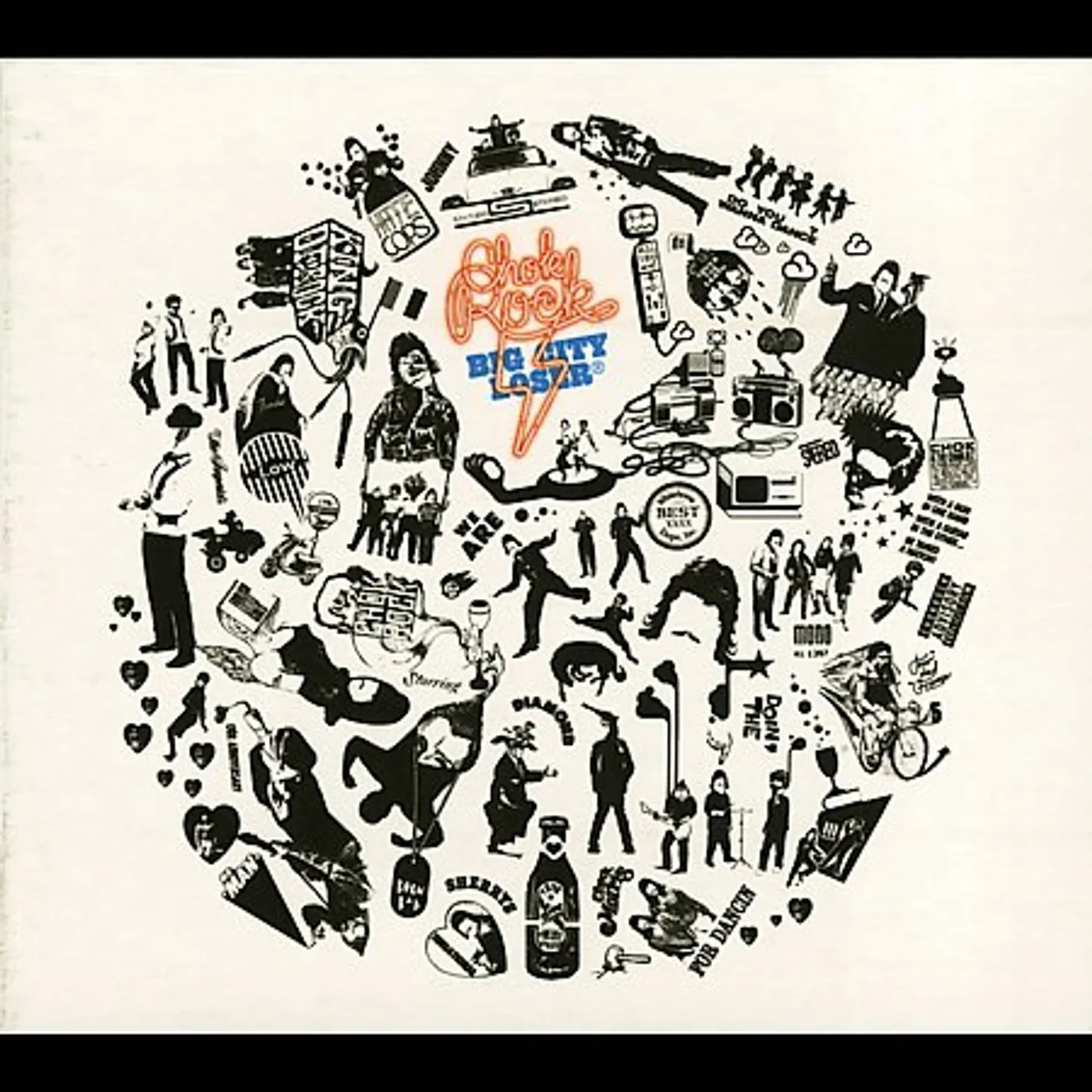 Chok Rock Big City Loser Vinyl Record