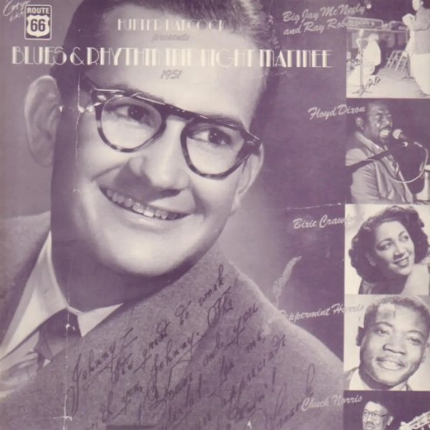Various Artists  HUNTER HANCOCK: BLUES & RHYTHM MIDNIGHT MATINEE Vinyl Record