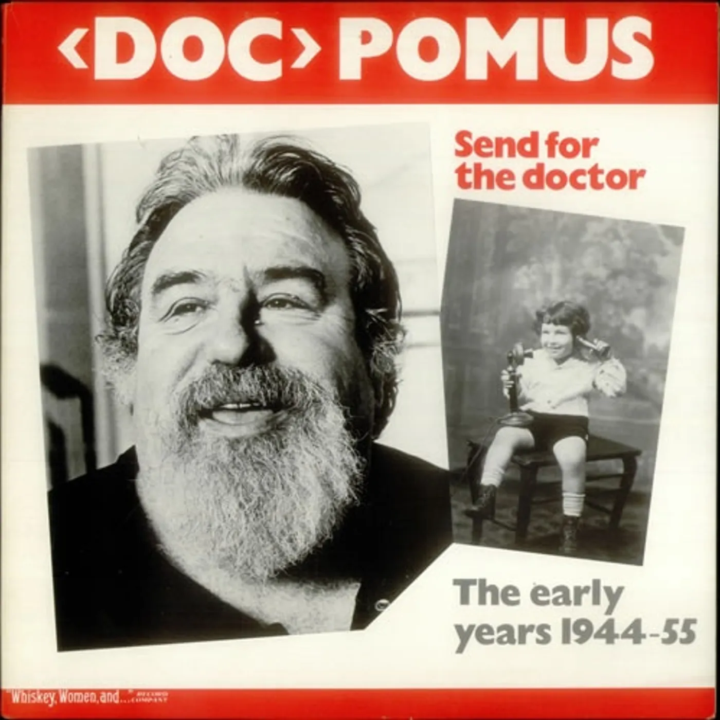 Doc Pomus SEND FOR THE DOCTOR Vinyl Record