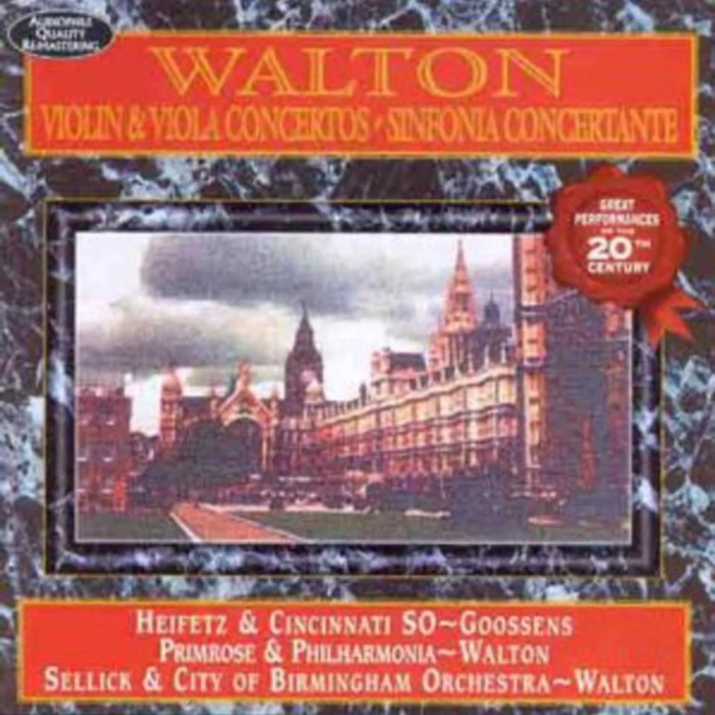 William Walton WALTON: VIOLIN & VIOLS CONCERTOS CD
