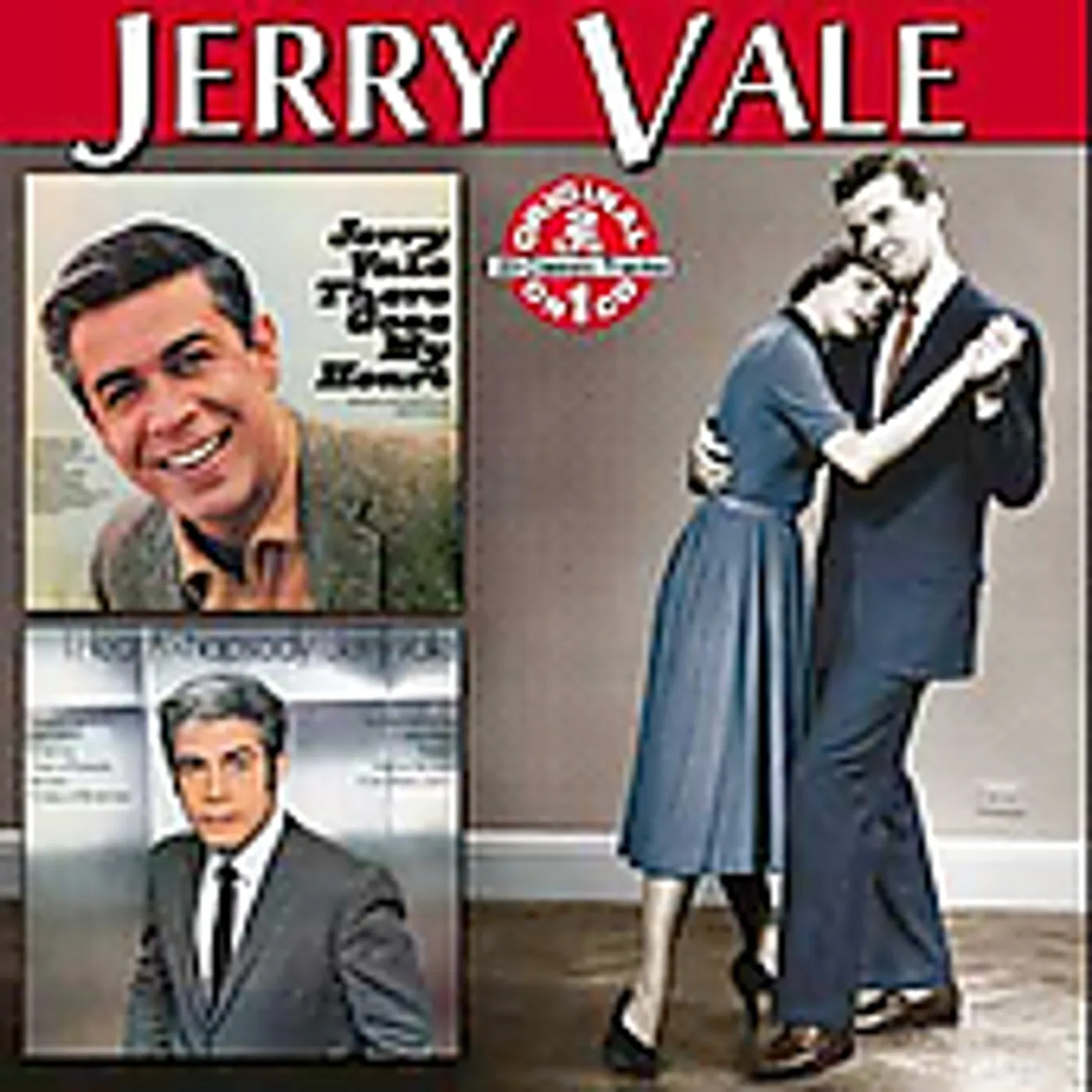 Jerry Vale THERE GOES MY HEART & I HEAR A RHAPSODY CD