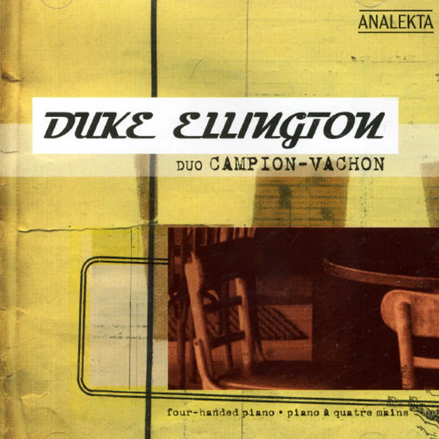 Duo Campion-Vachon DUKE ELLINGTON: FOUR HANDED PIANO CD