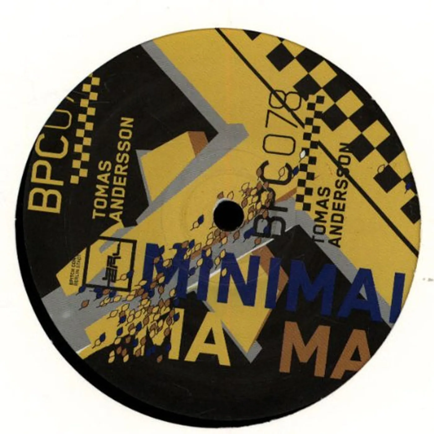 Tomas Andersson Minimal Mama Vinyl Record