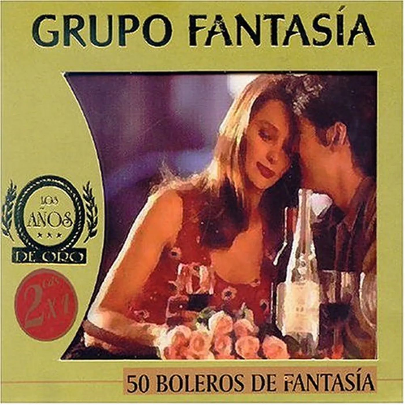 Grupo Fantasia 50 BOLEROS DE DE FANTASIA CD