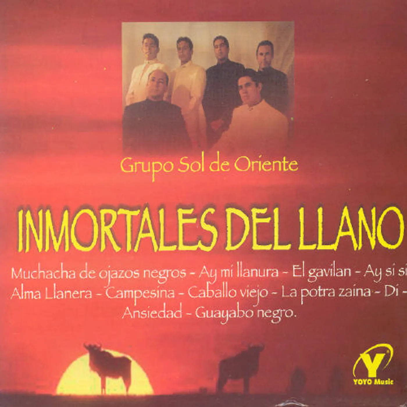 Grupo Sol De Oriente INMORTALES DEL LLANO CD