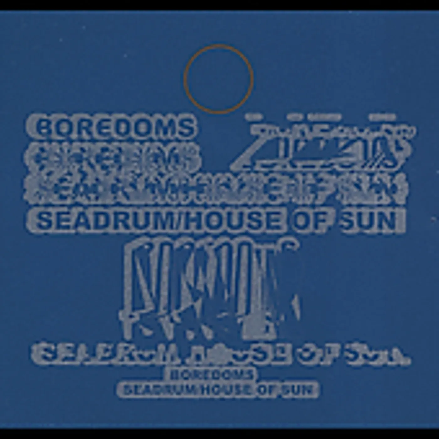 Boredoms SEADRUM: HOUSE OF SUN CD
