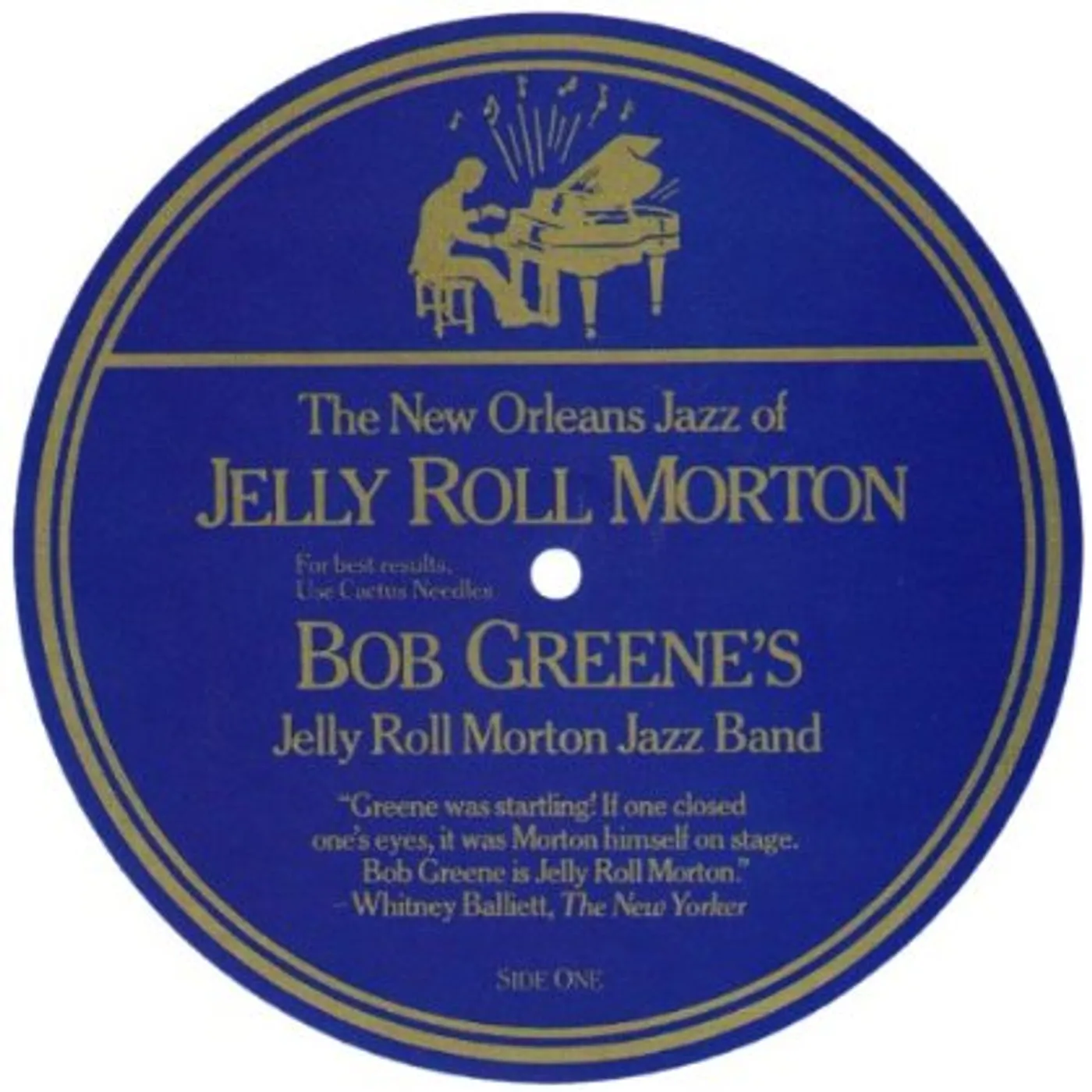 Bob Greene WORLD OF JELLY ROLL MORTON CD