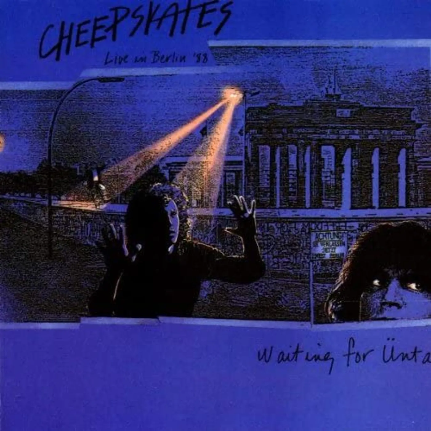 Cheepskates WAITING FOR UNTA LIVE Vinyl Record