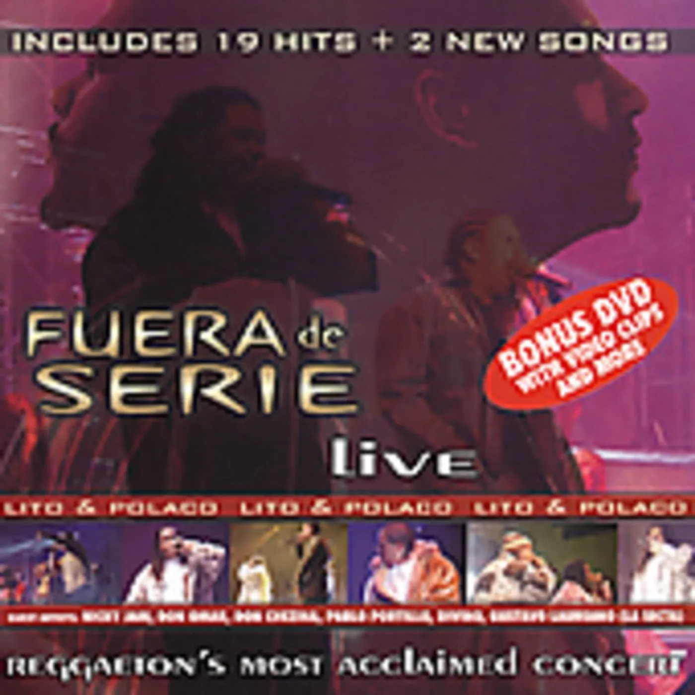 Lito y Polaco FUERA DE SERIE LIVE CD
