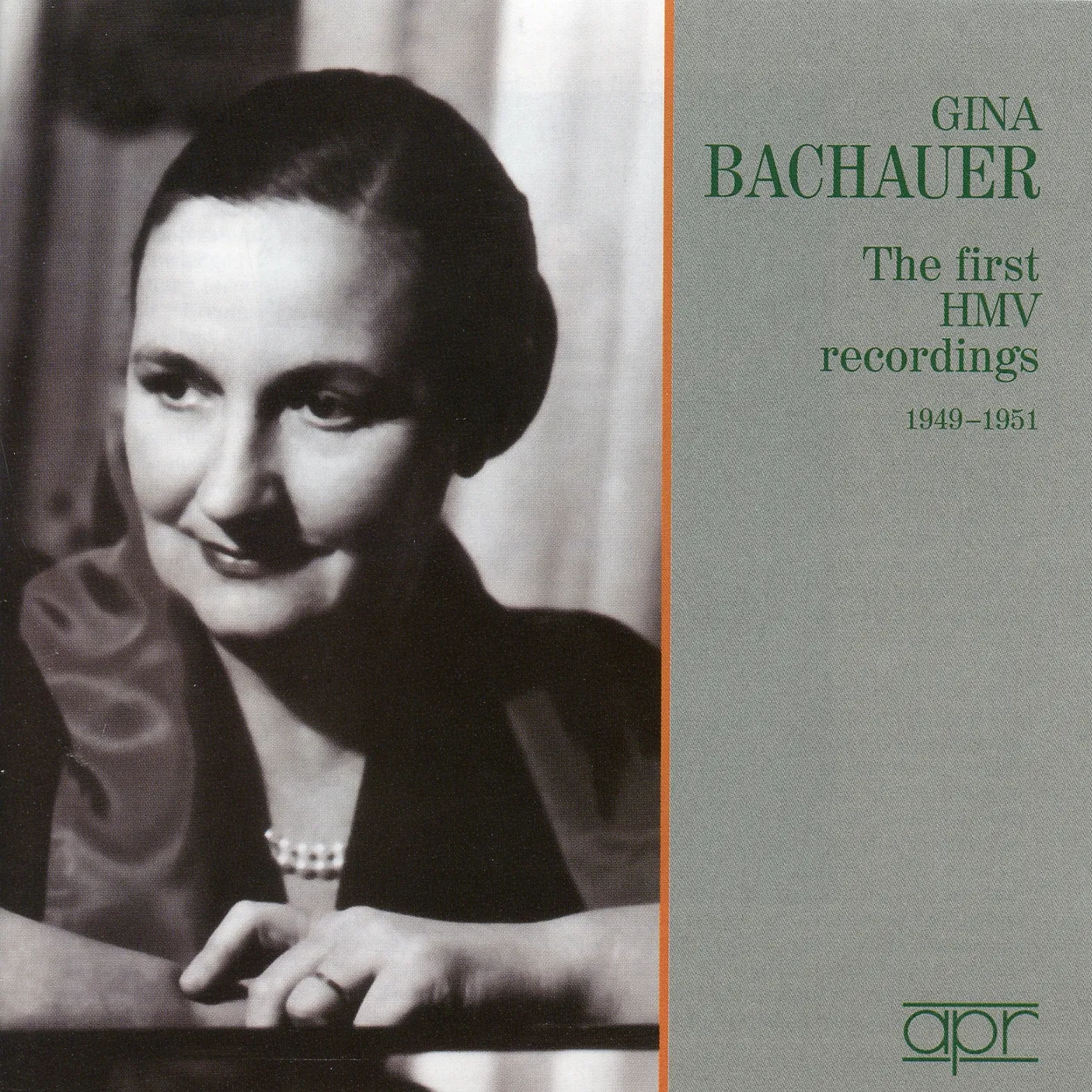 Gina Bachauer FIRST HMV RECORDINGS 1949-51 CD
