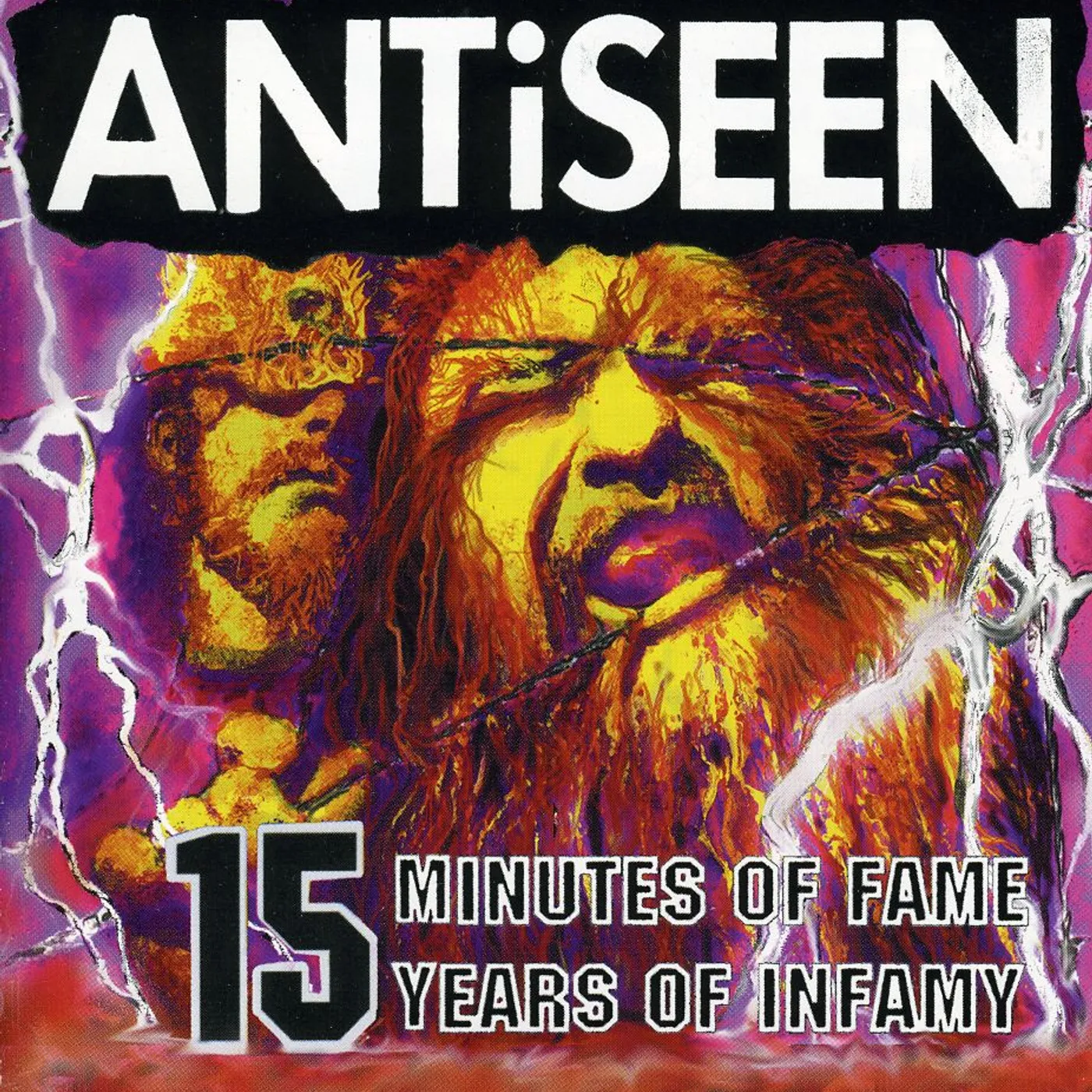 Antiseen 15 MINUTES OF FAME 15 YEARS OF INFAMY CD
