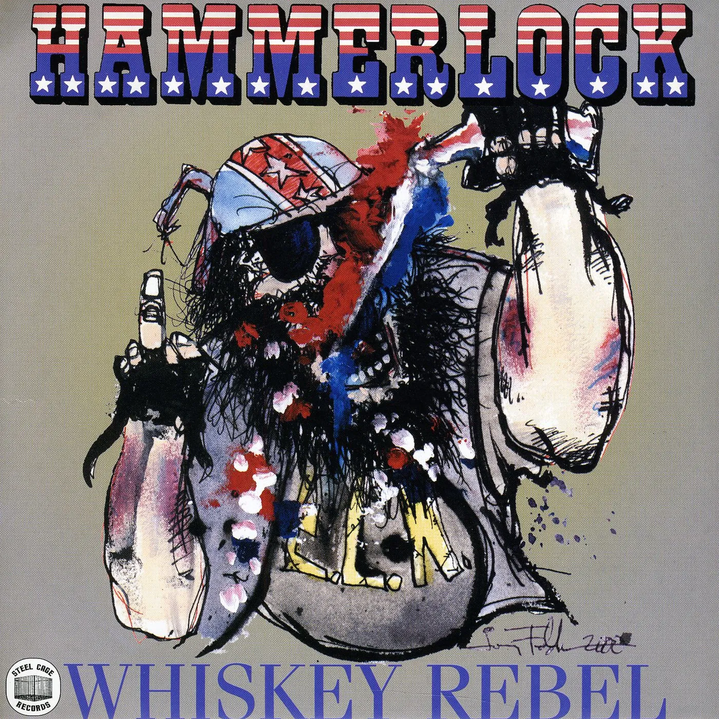 Hammerlock / Rancid Vat WHISKEY REBEL / JOBJUMPER Vinyl Record