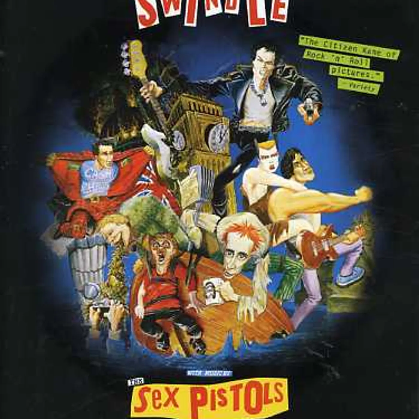 Sex Pistols GREAT ROCK N ROLL SWINDLE DVD