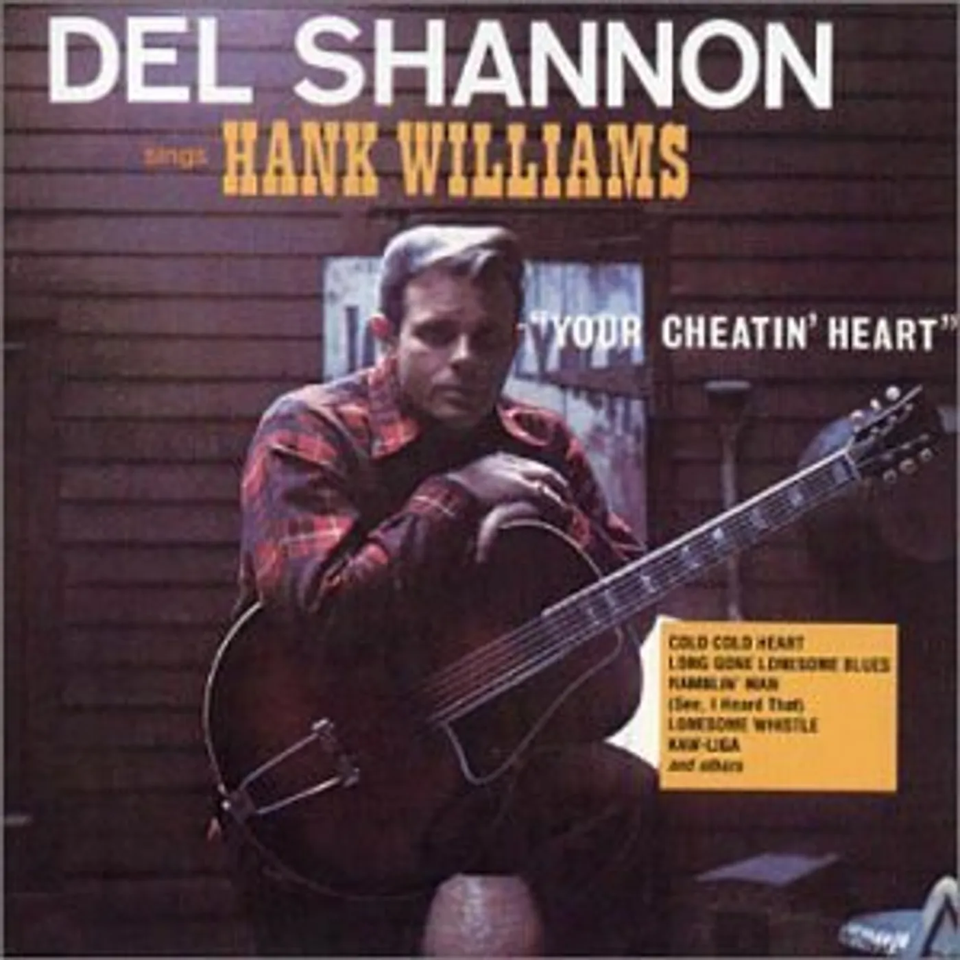 Del Shannon SINGS HANK WILLIAMS CD
