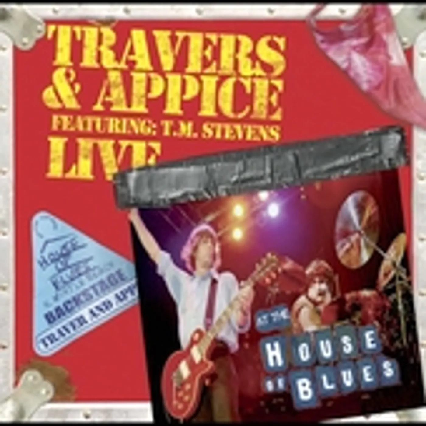 Travers & Appice LIVE AT THE HOUSE OF BLUES CD