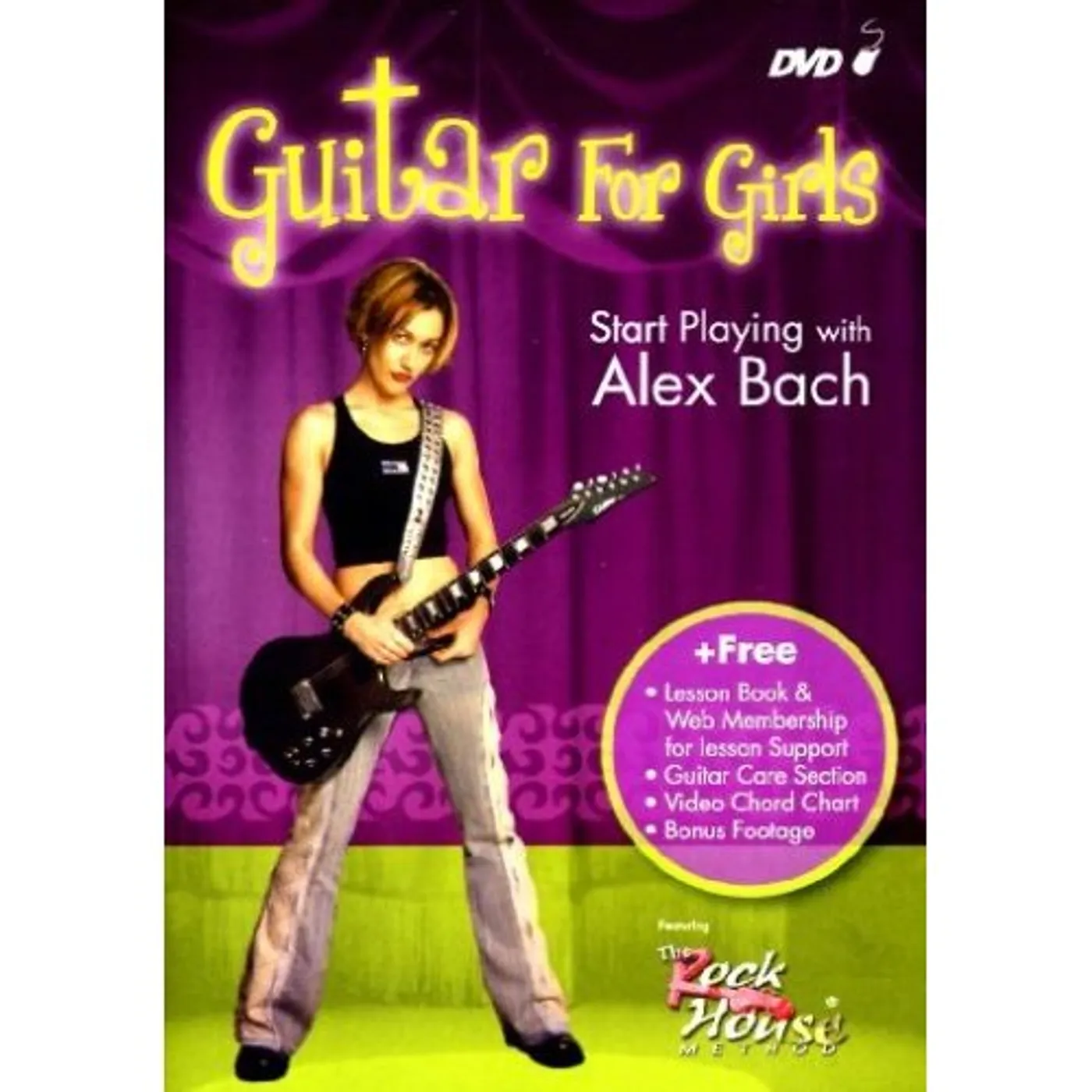 GUITAR FOR GIRLS START PLAYING WITH ALEX BACH DVD