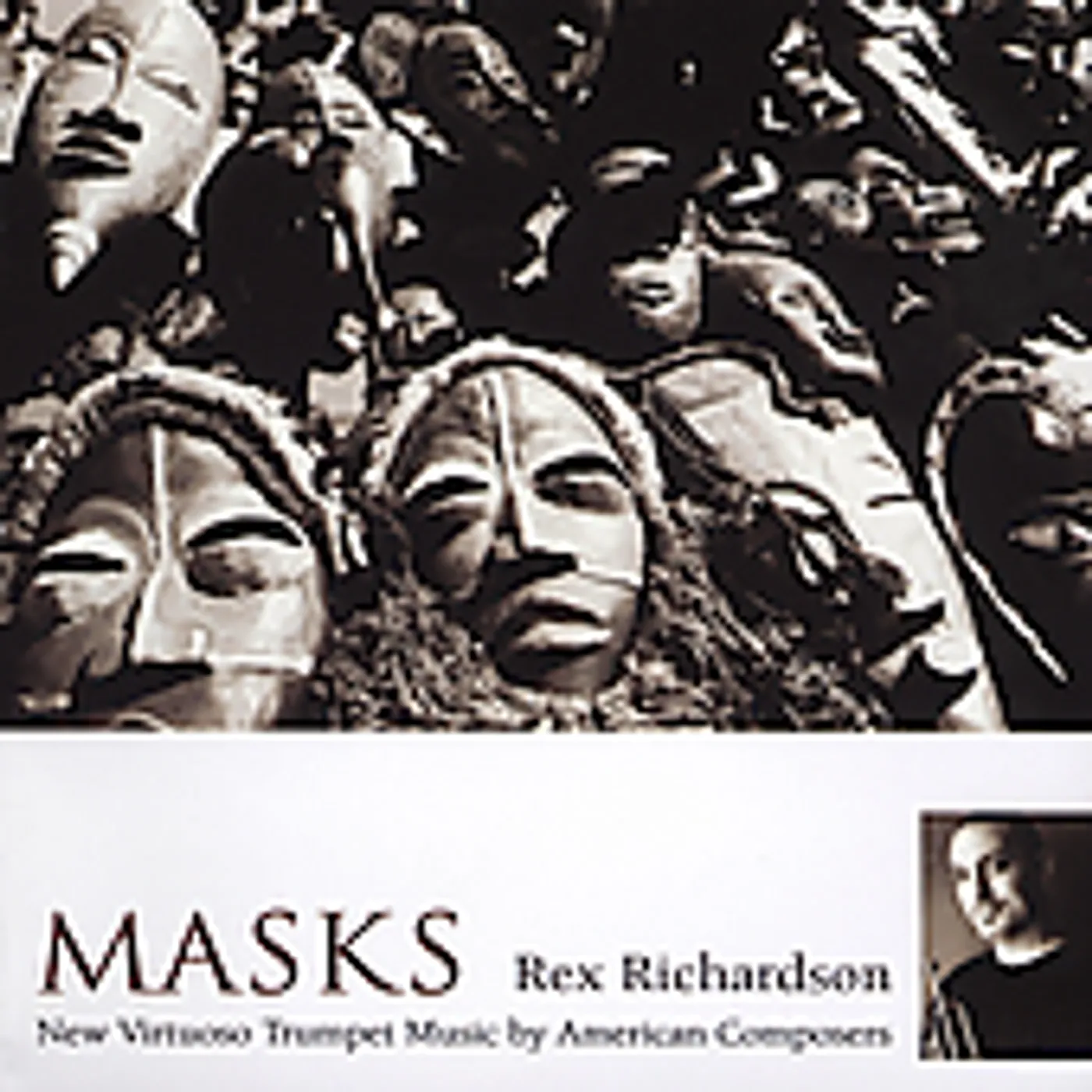 Rex Richardson MASKS: NEW VIRTUOSO TRUMPET MUSIC CD