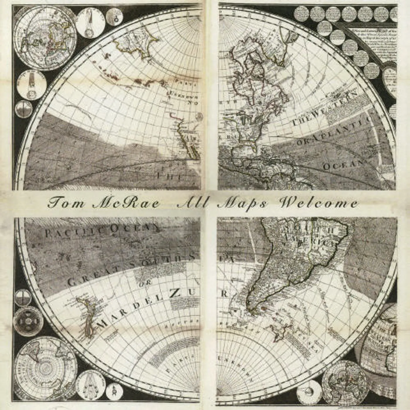 Tom McRae ALL MAPS WELCOME CD