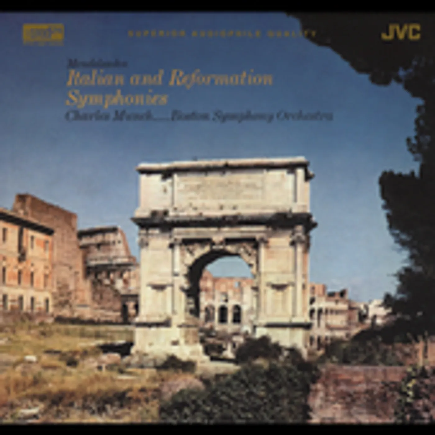 Munch / Boston Symphony Orchestra ITALIAN & REFORMATION SYMPHONIES CD