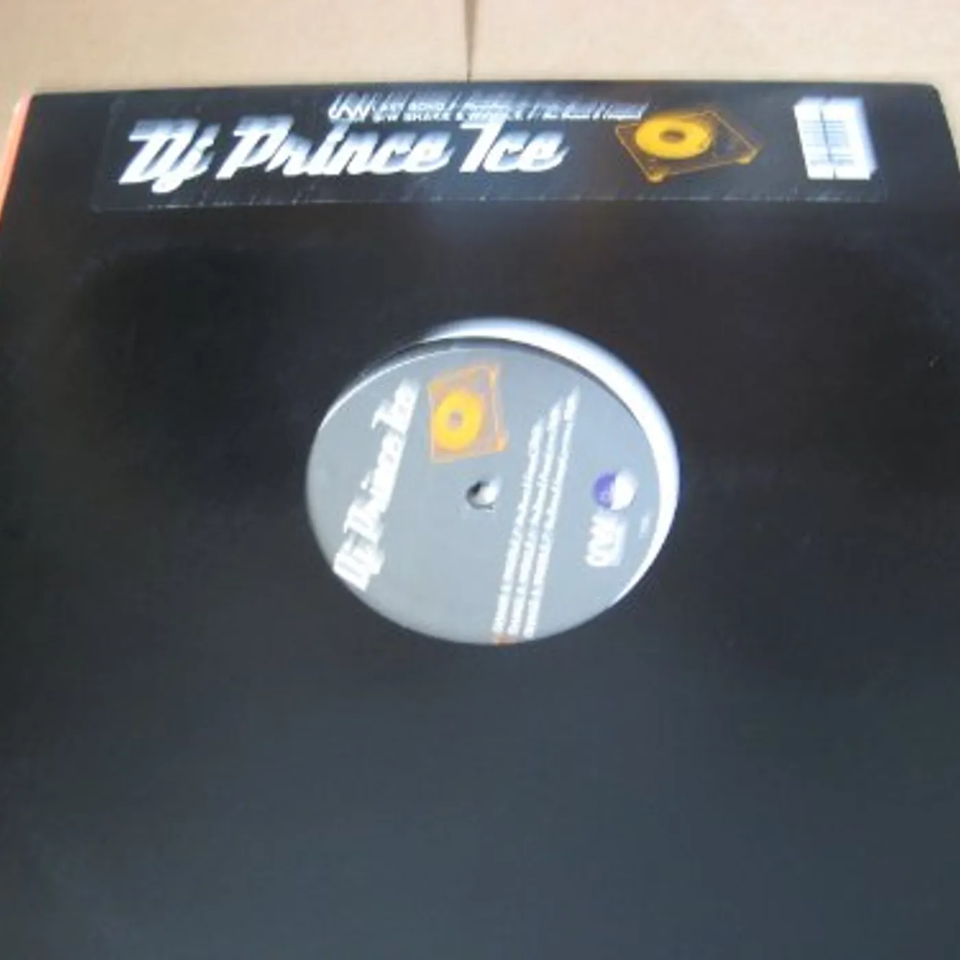 DJ Prince Ice LAST SONG (X3) / SHAKE & WIGGLE (X3) Vinyl Record