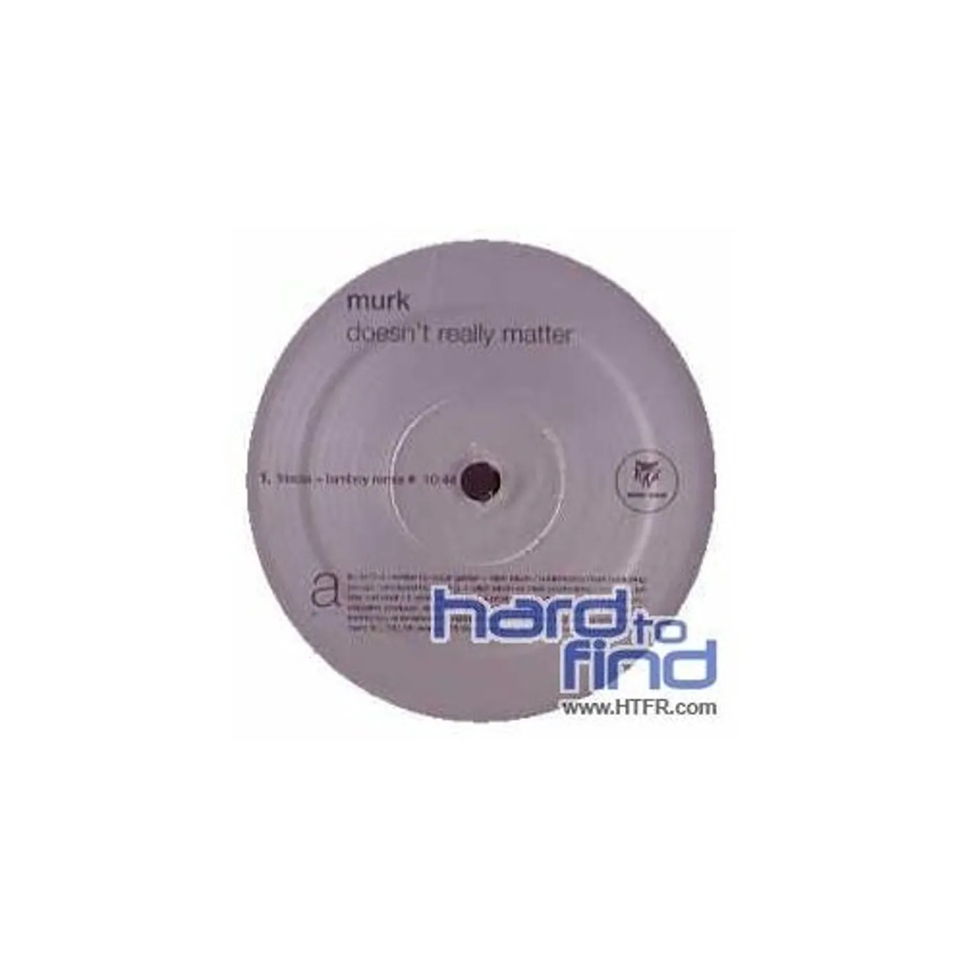 Murk DOESN'T REALLY MATTER Vinyl Record