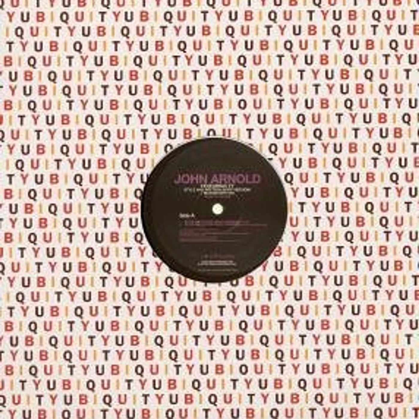 John Arnold STYLE & PATTERN PLUS MOONSTARR REMIX Vinyl Record