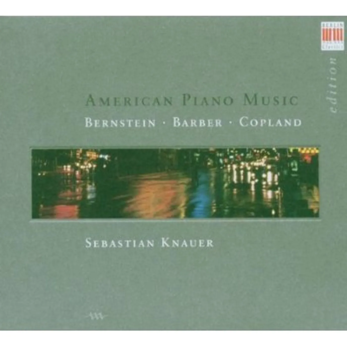 Sebastian Knauer AMERICAN PIANO MUSIC CD
