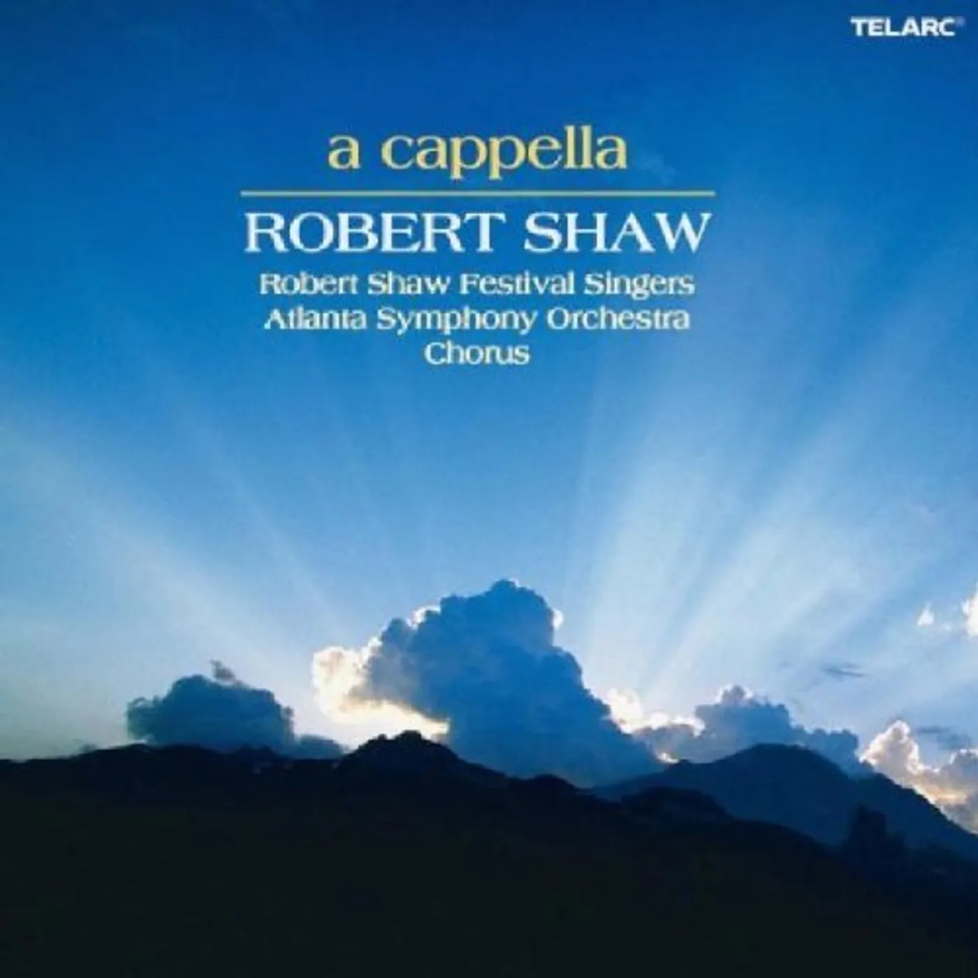Robert Shaw A CAPELLA CD