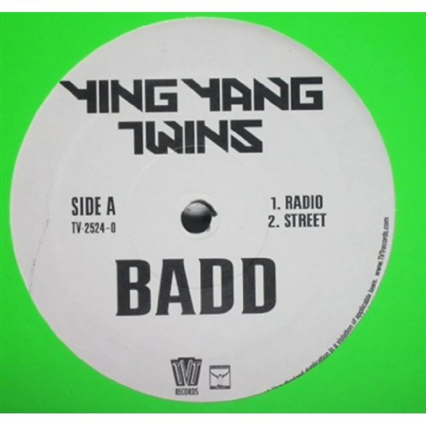 Ying Yang Twins Badd Vinyl Record