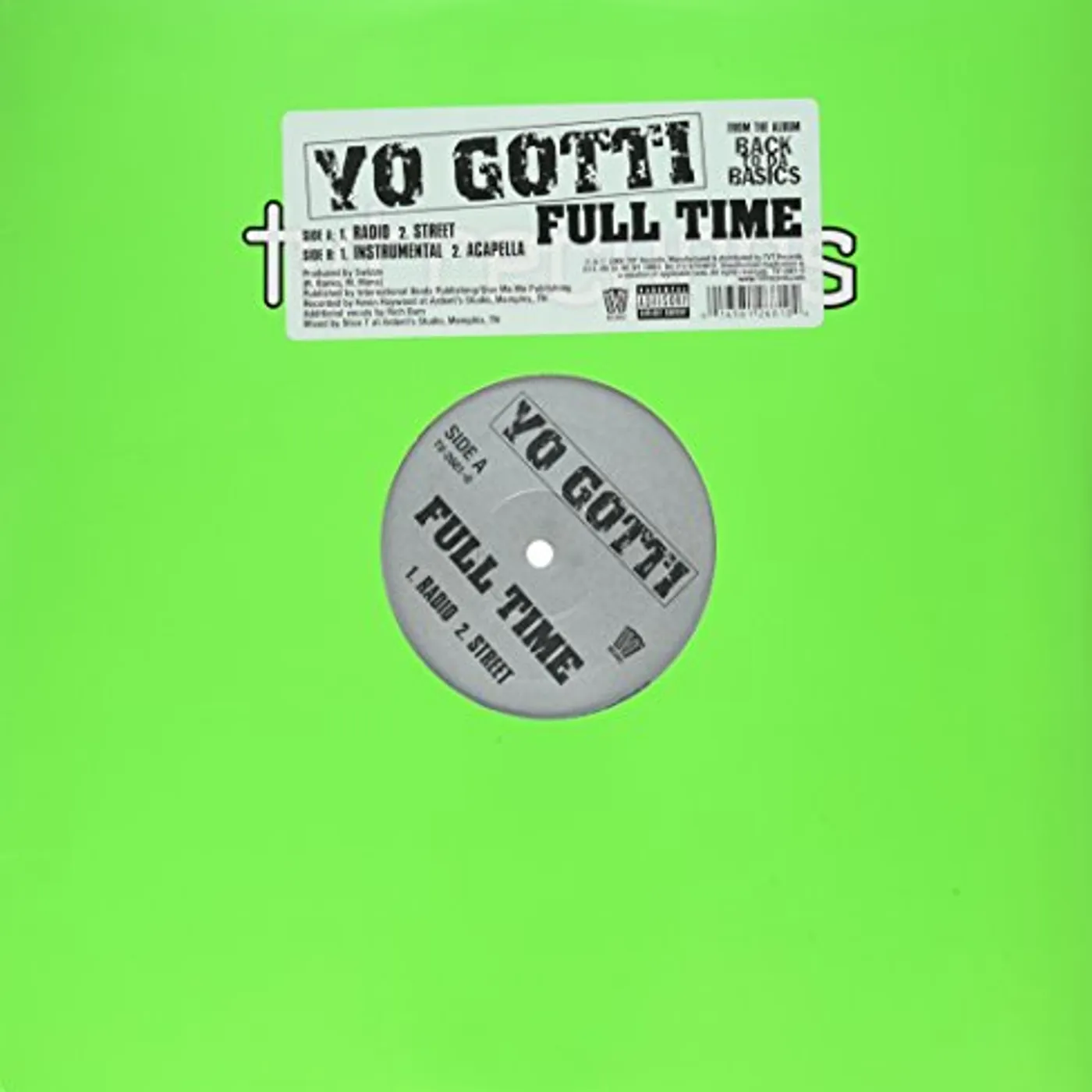 Yo Gotti Full Time Vinyl Record