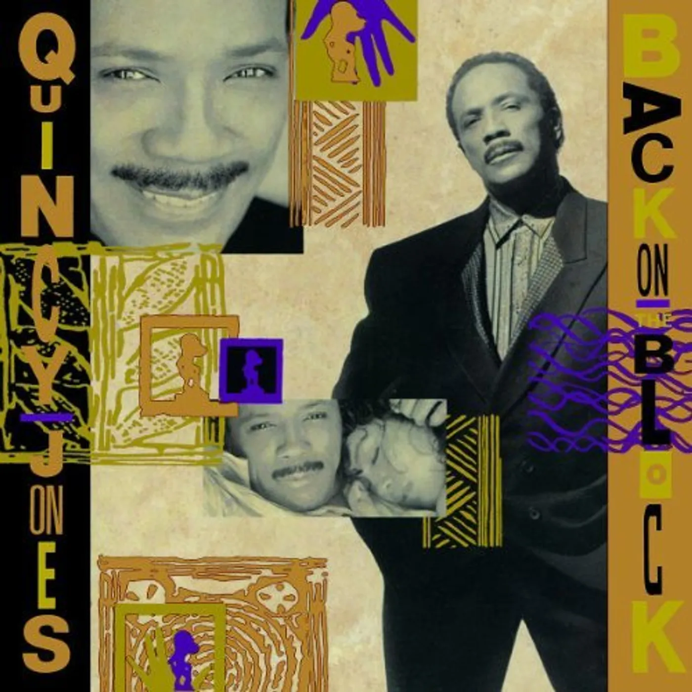 Quincy Jones BACK ON THE BLOCK CD
