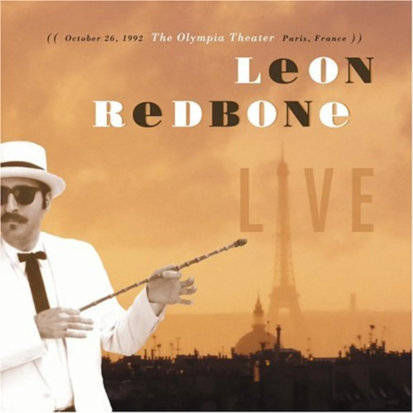 Leon Redbone LIVE DECEMBER 26 1992 OLYMPIA THEATER PARIS FRANCE CD