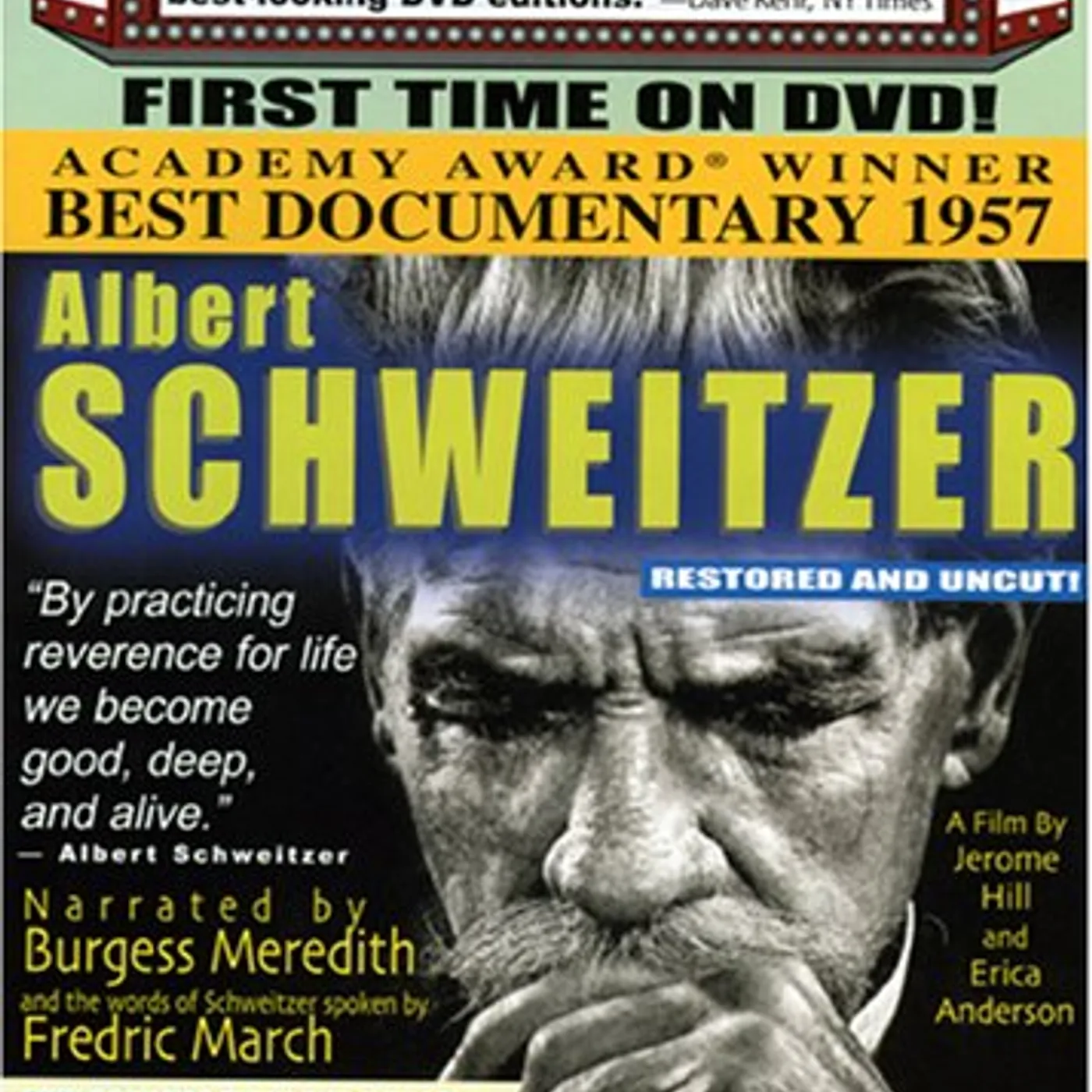 ALBERT SCHWEITZER DVD