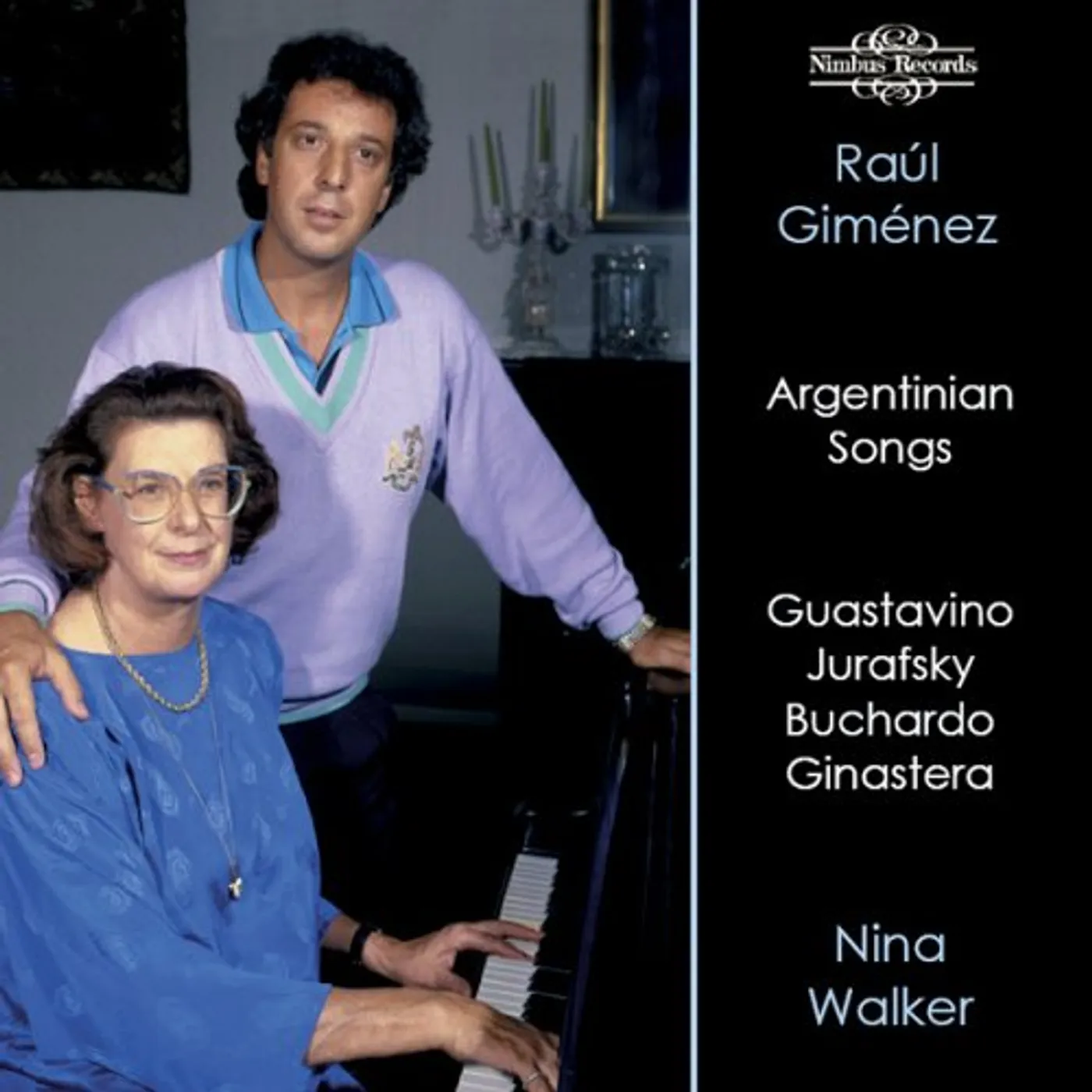 Raul Gimenez ARGENTINIAN SONGS CD