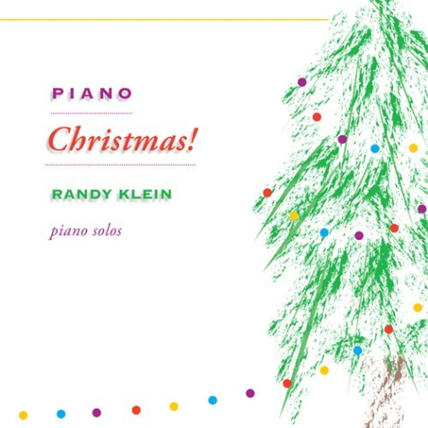 Randy Klein PIANO CHRISTMAS CD
