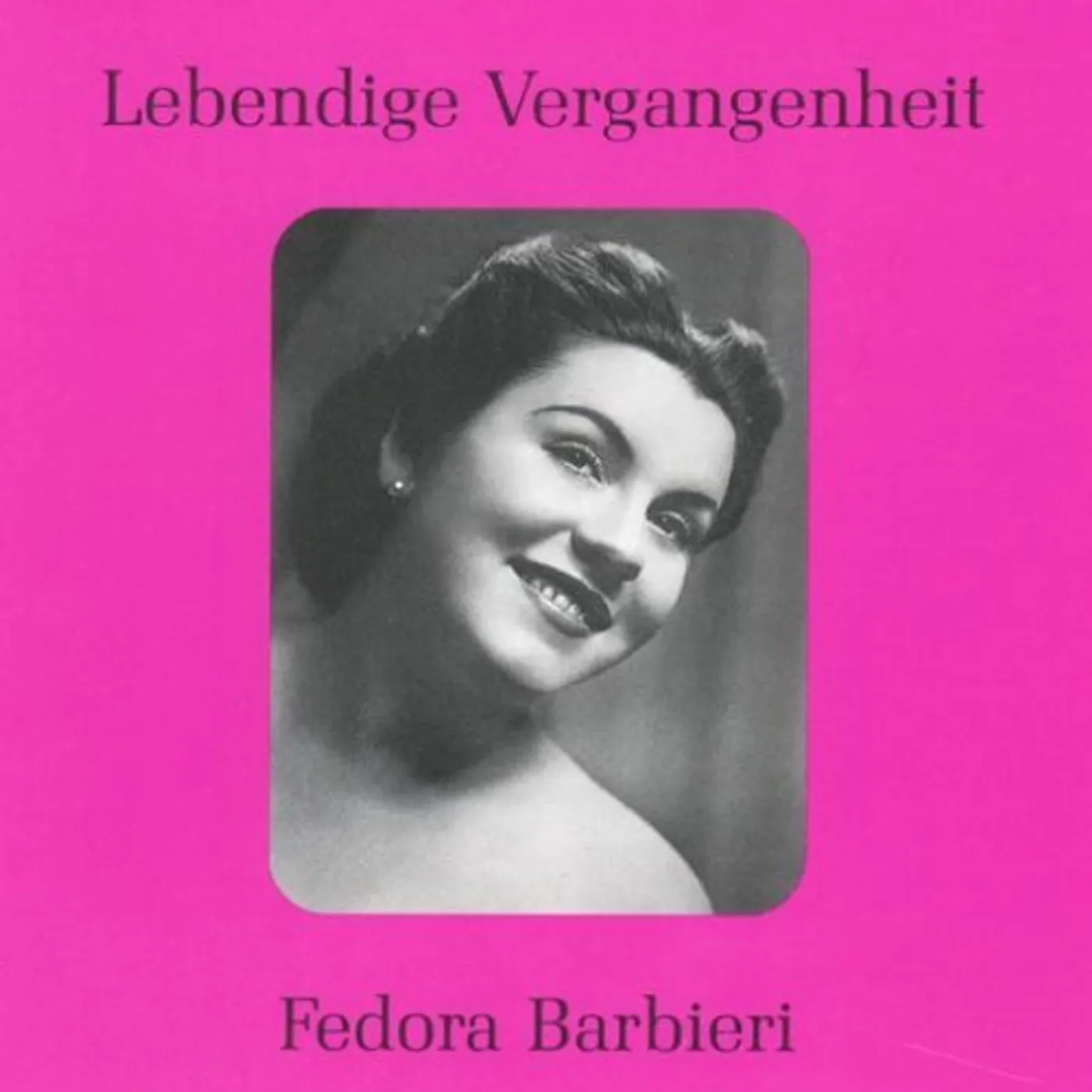 LEGENDARY VOICES: FEDORA BARBIERI CD