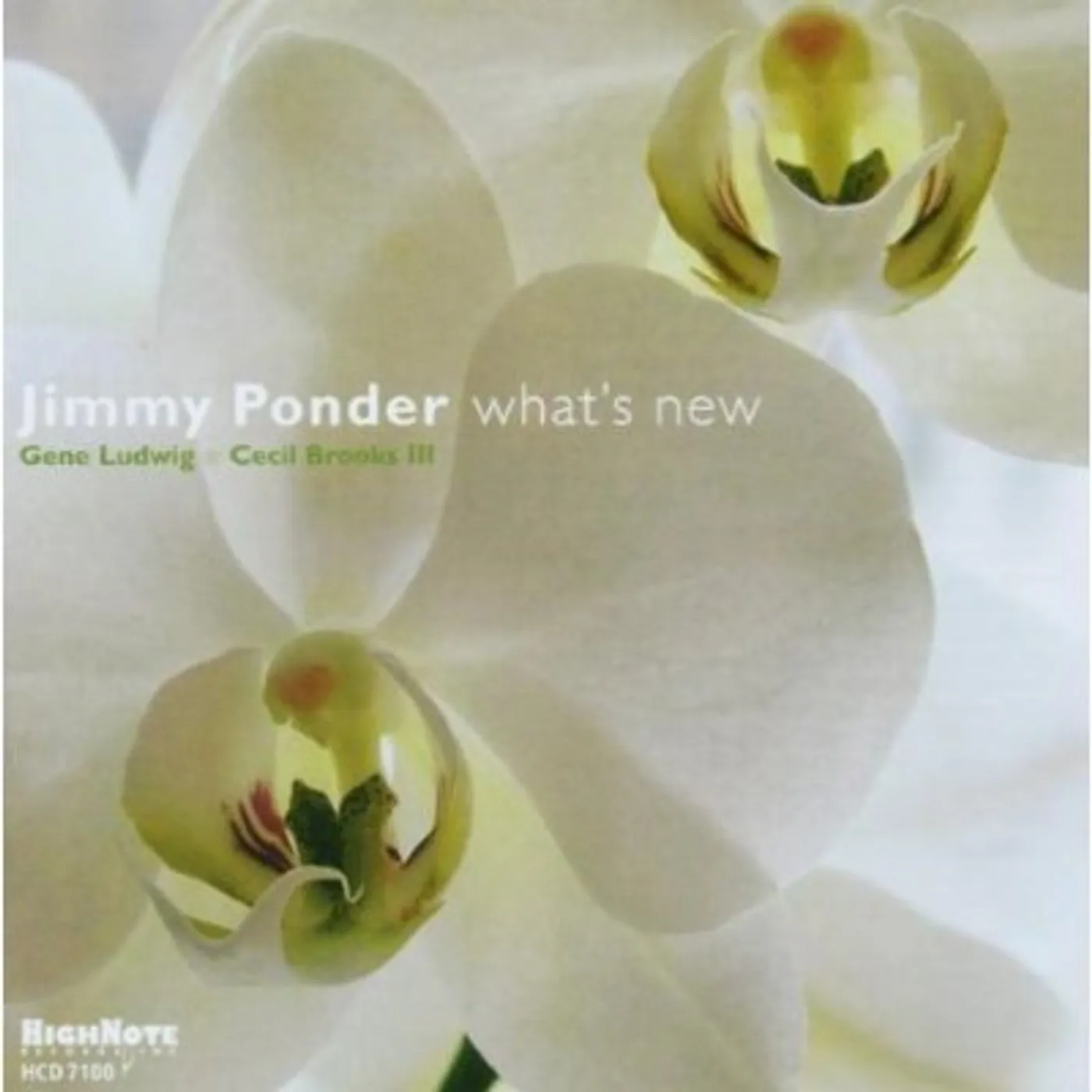 Jimmy Ponder WHAT'S NEW CD