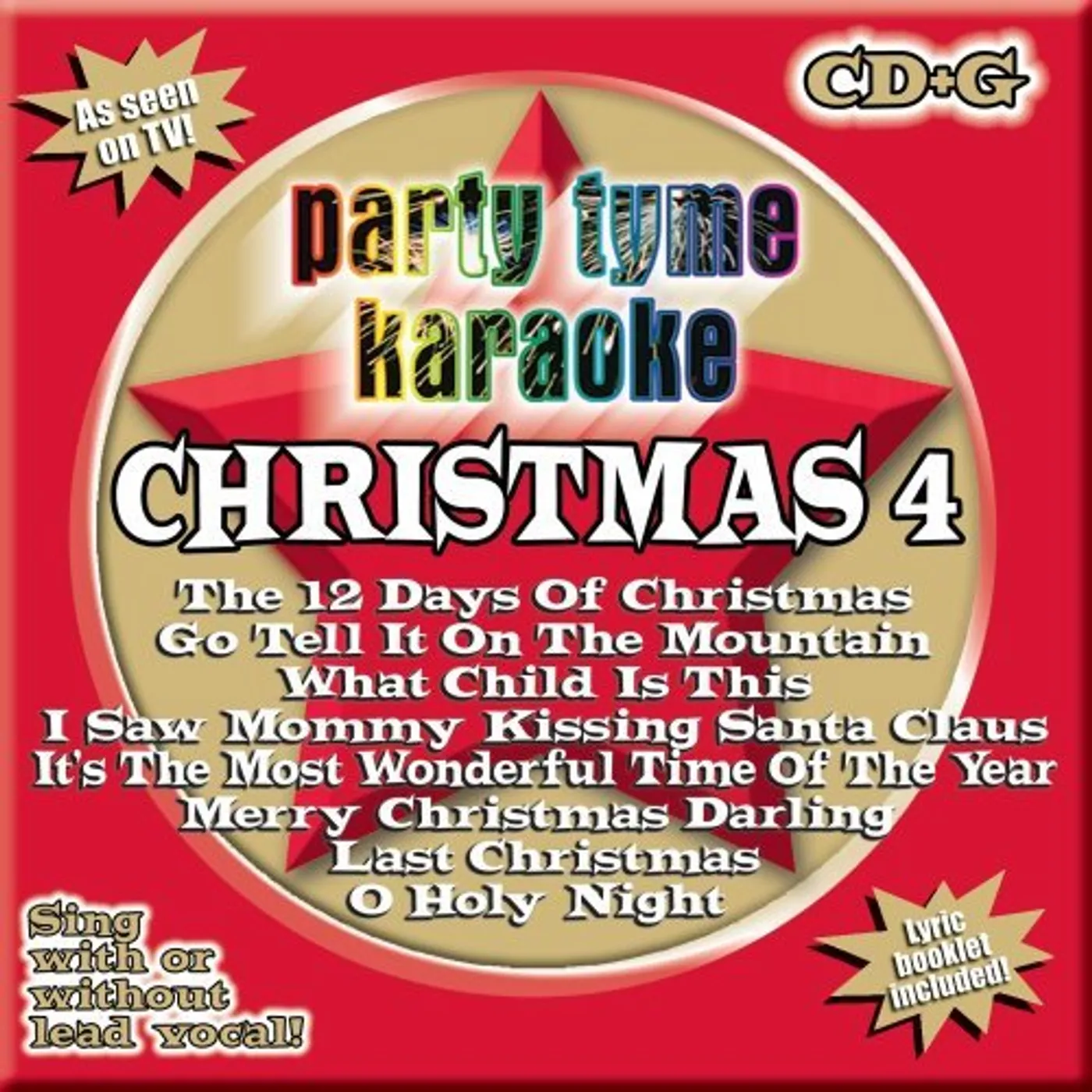 Various Artists  PARTY TYME KARAOKE: CHRISTMAS VOL.4 / VARIOUS CD