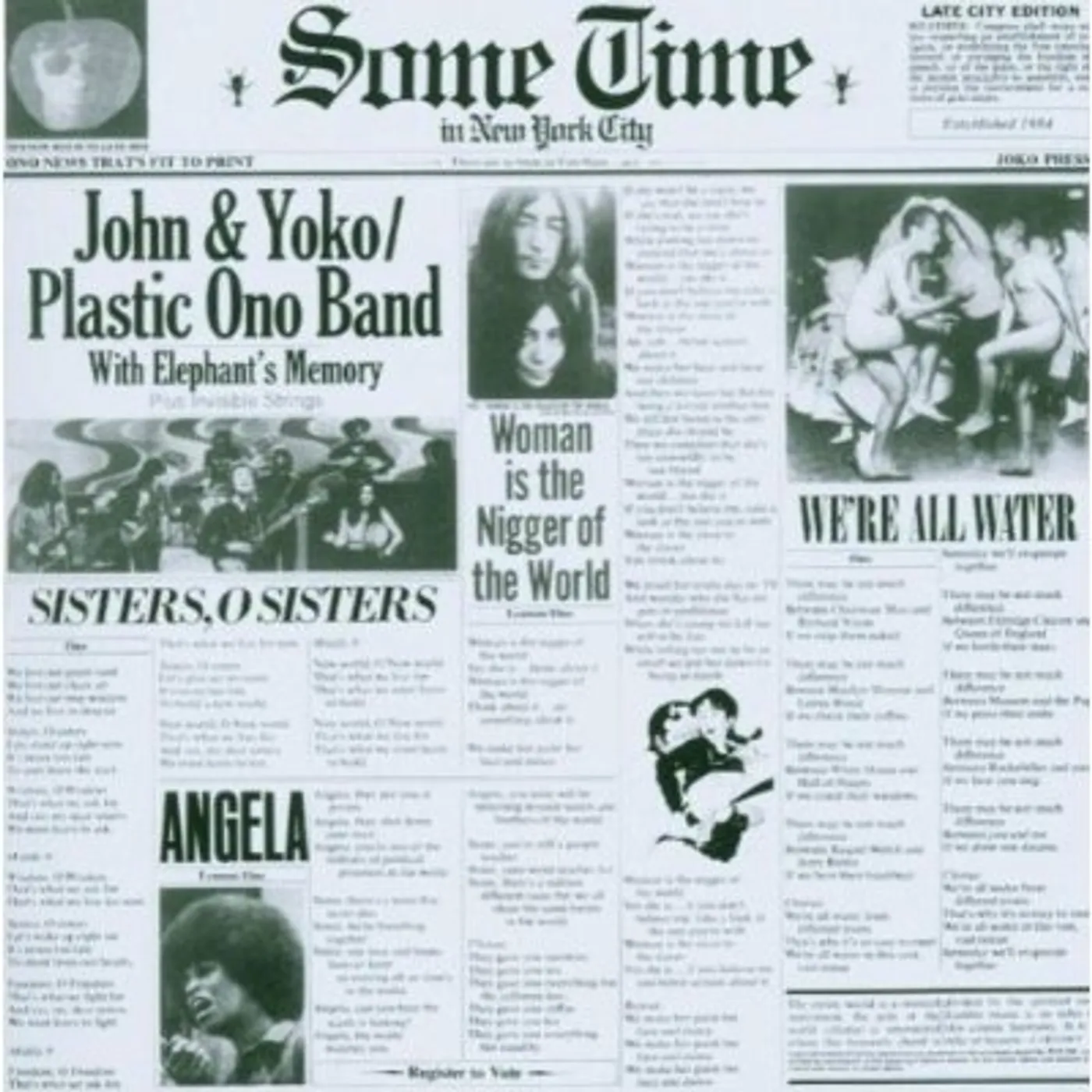 John Lennon & Yoko Ono SOMETIME IN NEW YORK CITY CD